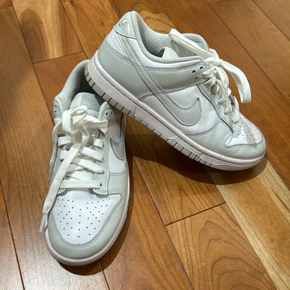 Nike Shoes - Grey and White Nike Dunk Size 5.5 woman’s